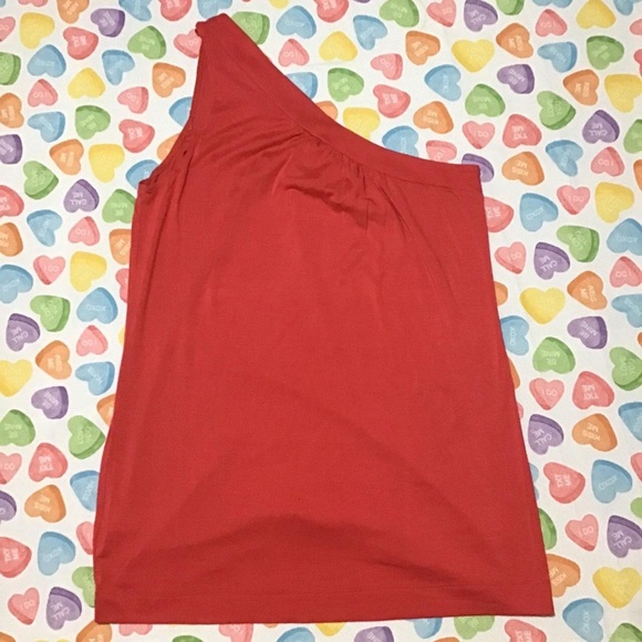 Eighty-Six Women’s Fuchsia One Shoulder Top - Picture 3 of 4